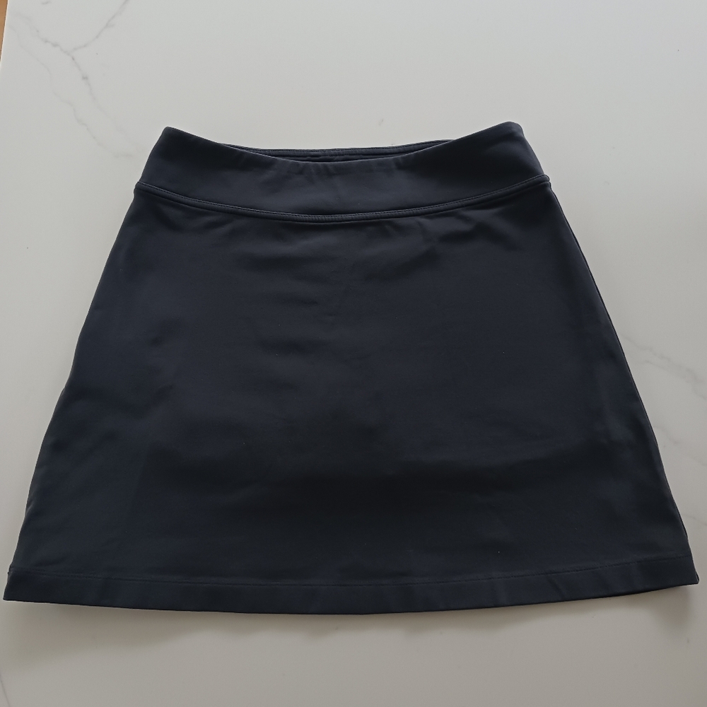 Athleta Skort Skirt Womens Small Gray Mini Stretch‎ Pickleball Tennis Golf Gym